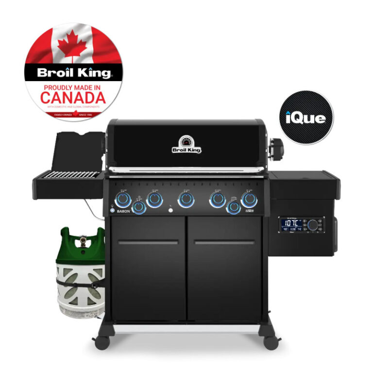 Broil King Baronâ¢ 590 IRP Pellet-Ready-Series - Shadow - Gasgrill og Træpillegril